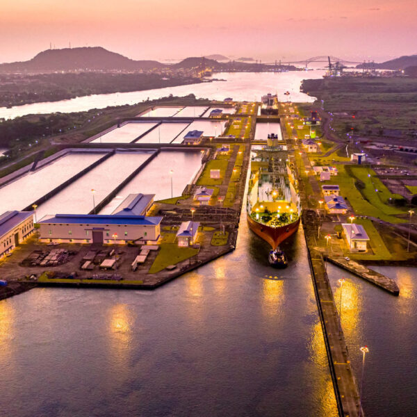 Travel group to the Panama Canal.